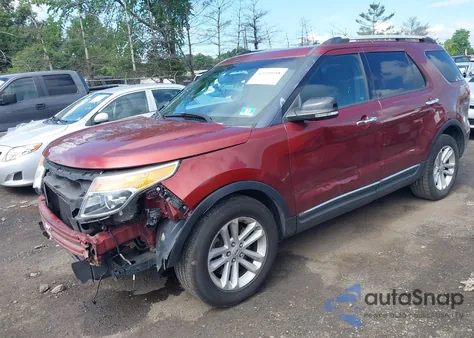 2014 Ford Explorer Xlt из США, поврежденный, VIN 1FM5K7D84EGB76827